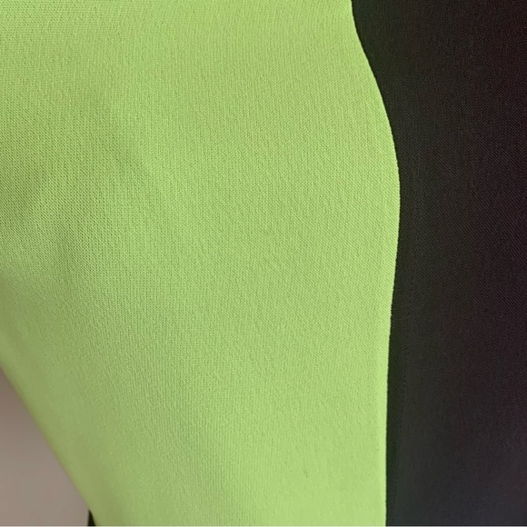 90s Sue Wong Color Block Mini Dress 60s Mod Gogo XS S - Picture 9 of 10